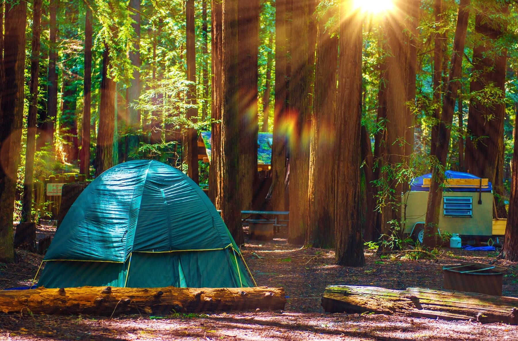 logement aux Etats-Unis : camping